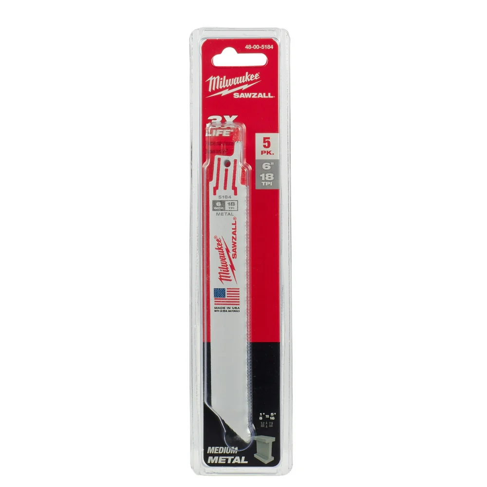 Milwaukee SAWZALL® Thin Kerf Metal Blades - Image 39