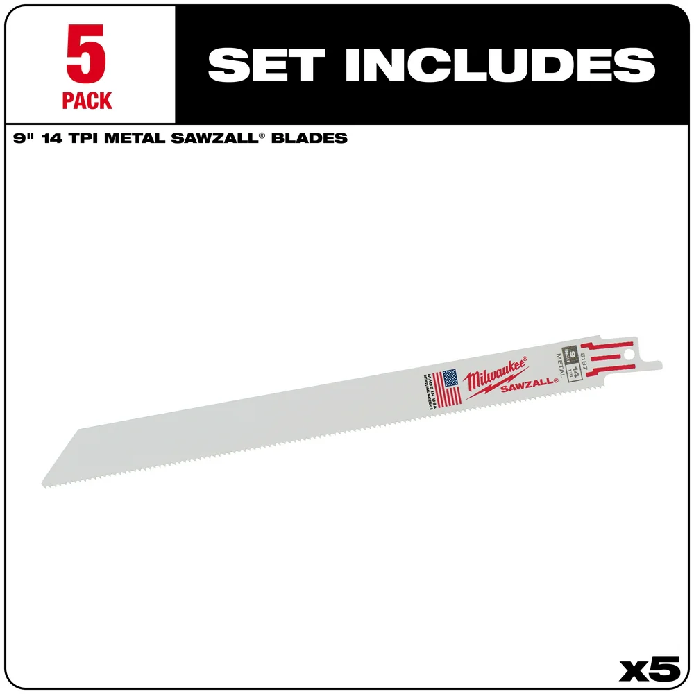 Milwaukee SAWZALL® Thin Kerf Metal Blades - Image 41