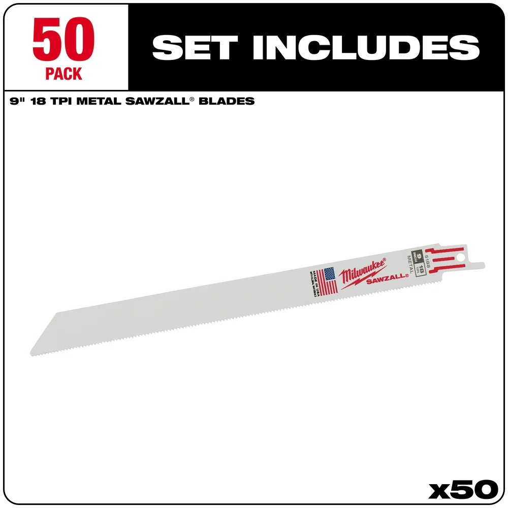 Milwaukee SAWZALL® Thin Kerf Metal Blades - Image 63