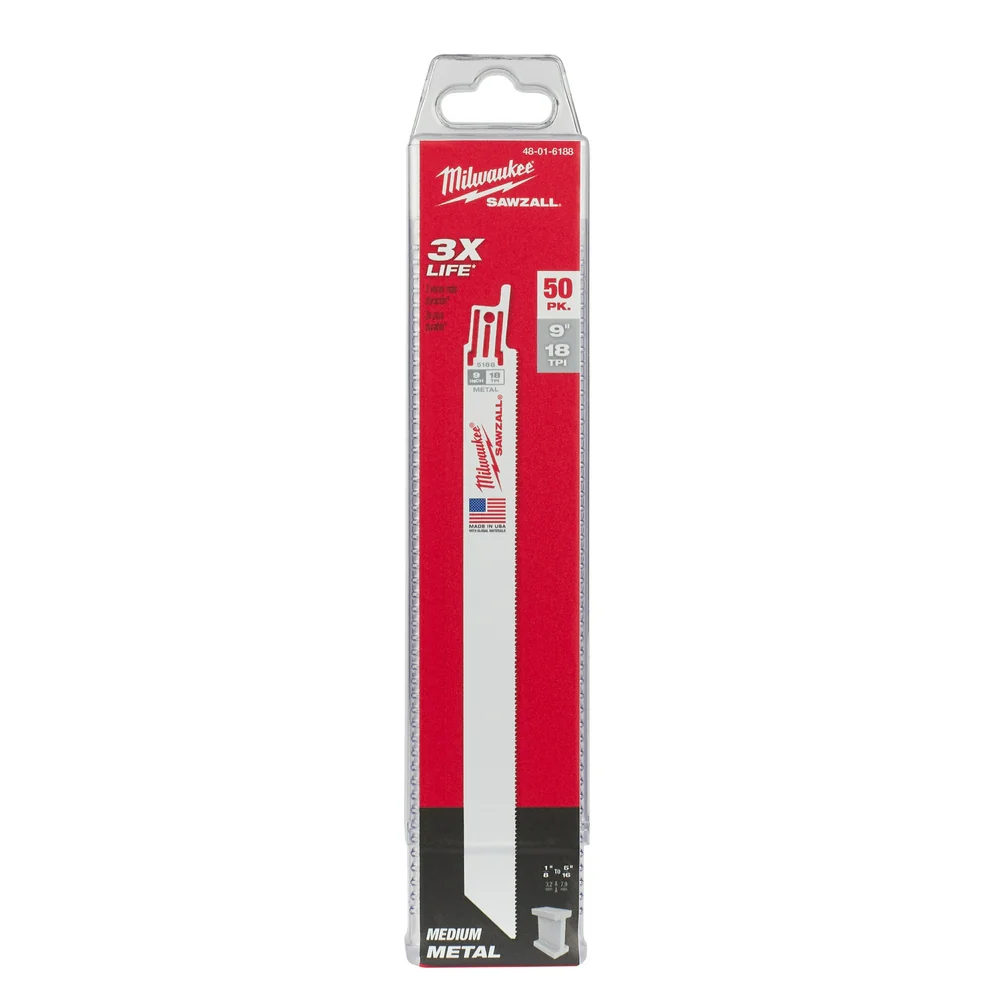 Milwaukee SAWZALL® Thin Kerf Metal Blades - Image 71