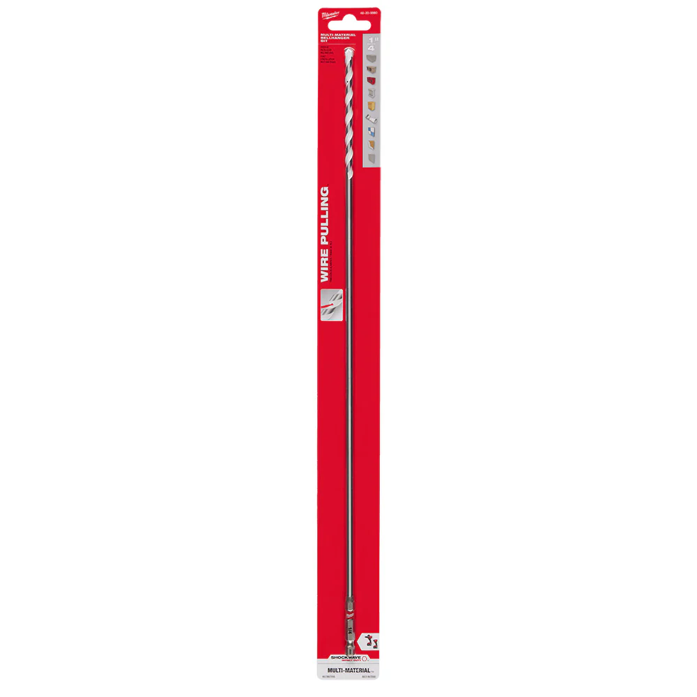 Milwaukee SHOCKWAVE Carbide Bellhanger Multi-Material Bit - 16" x 18" - Image 11