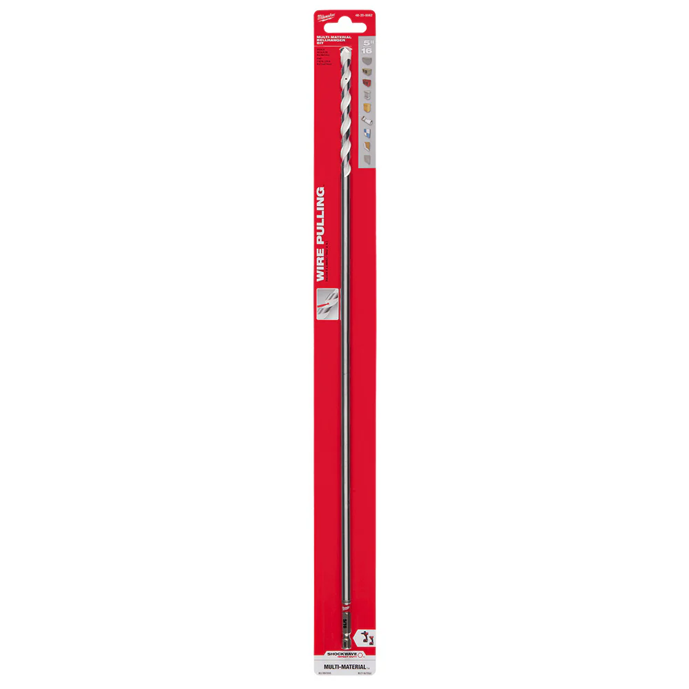 Milwaukee SHOCKWAVE Carbide Bellhanger Multi-Material Bit - 16" x 18" - Image 23