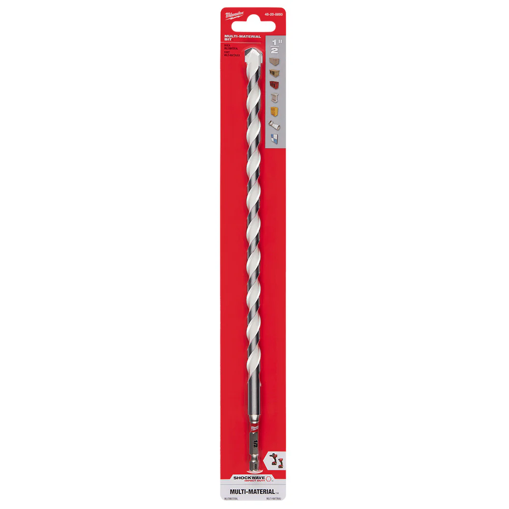 Milwaukee SHOCKWAVE Carbide Multi-Material Drill Bit - Image 119