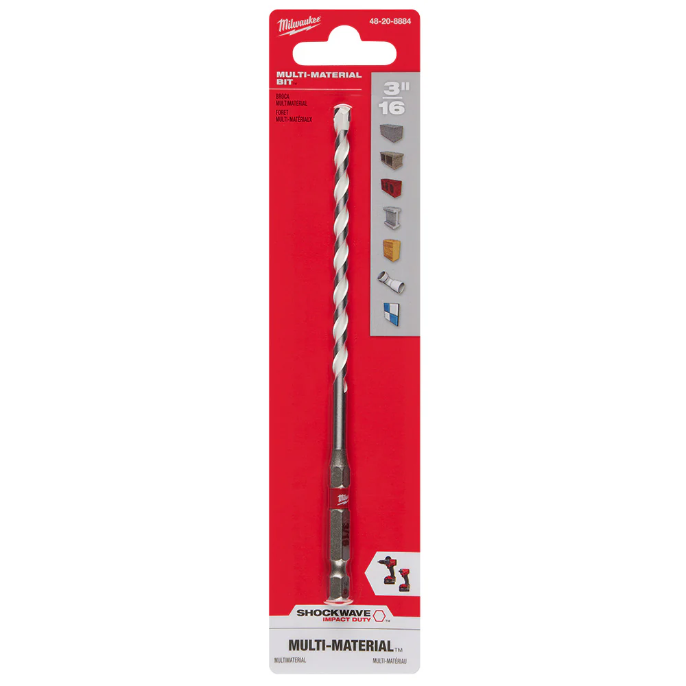 Milwaukee SHOCKWAVE Carbide Multi-Material Drill Bit - Image 23