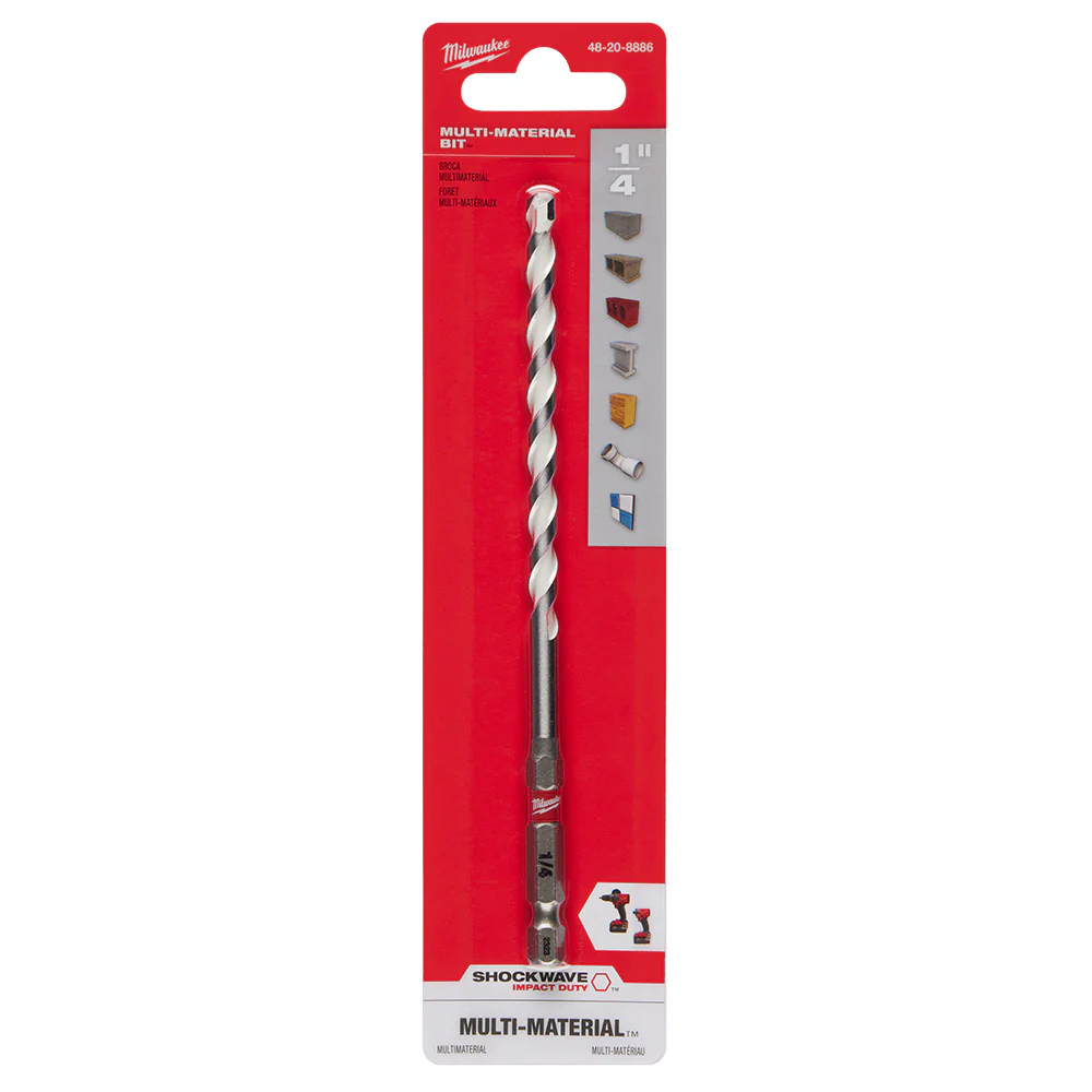 Milwaukee SHOCKWAVE Carbide Multi-Material Drill Bit - Image 35
