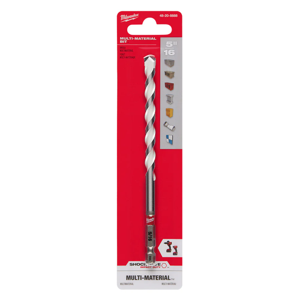 Milwaukee SHOCKWAVE Carbide Multi-Material Drill Bit - Image 59