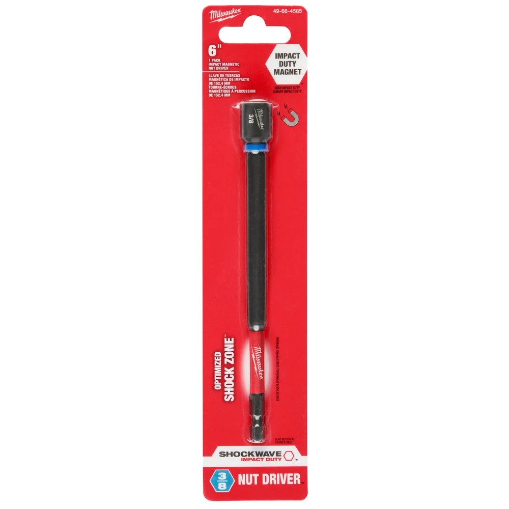 Milwaukee SHOCKWAVE Impact Duty 6" Magnetic Nut Drivers - Image 27
