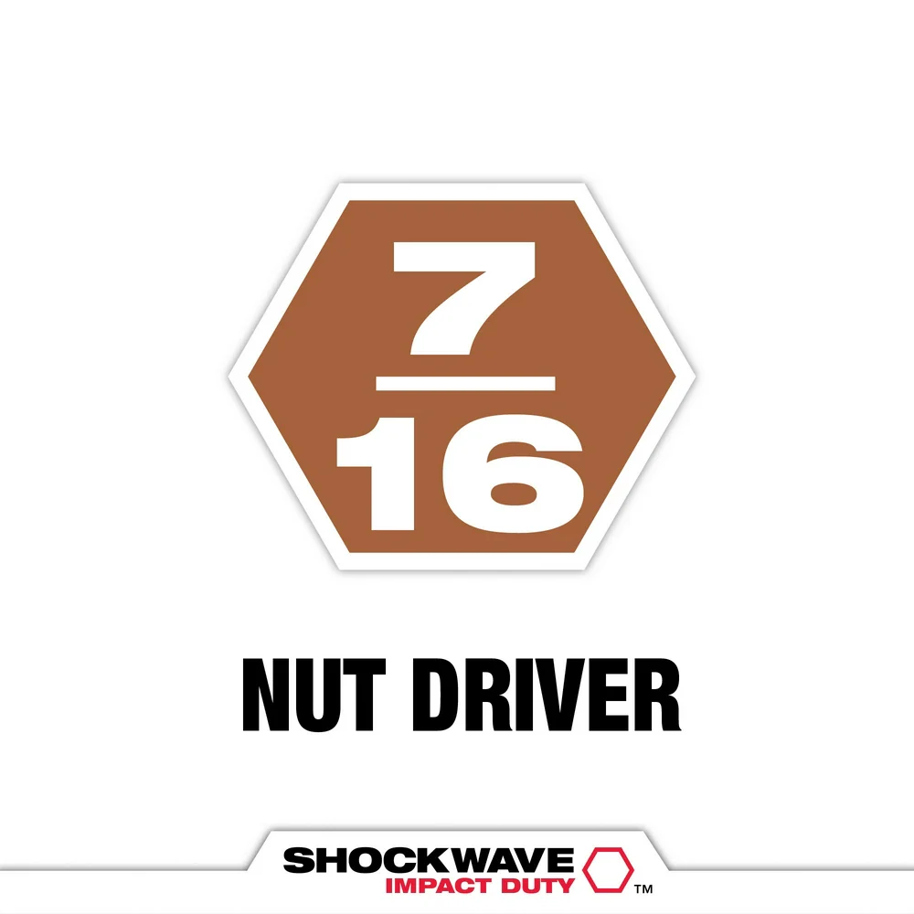 Milwaukee SHOCKWAVE Impact Duty 6" Magnetic Nut Drivers - Image 29