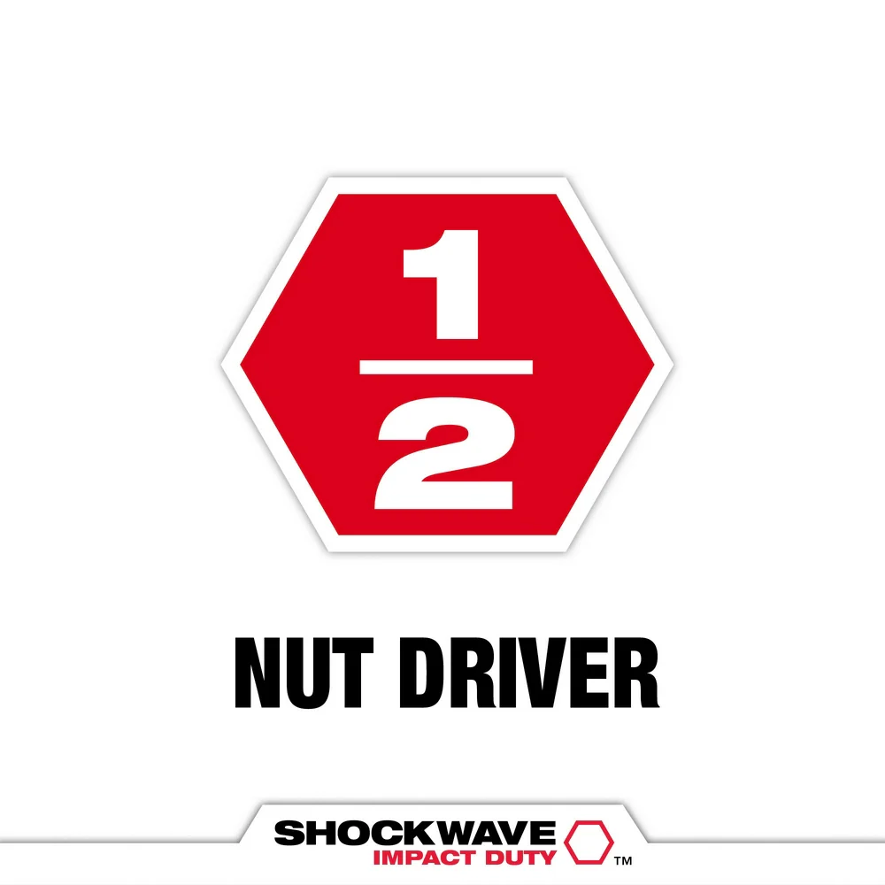 Milwaukee SHOCKWAVE Impact Duty 6" Magnetic Nut Drivers - Image 38