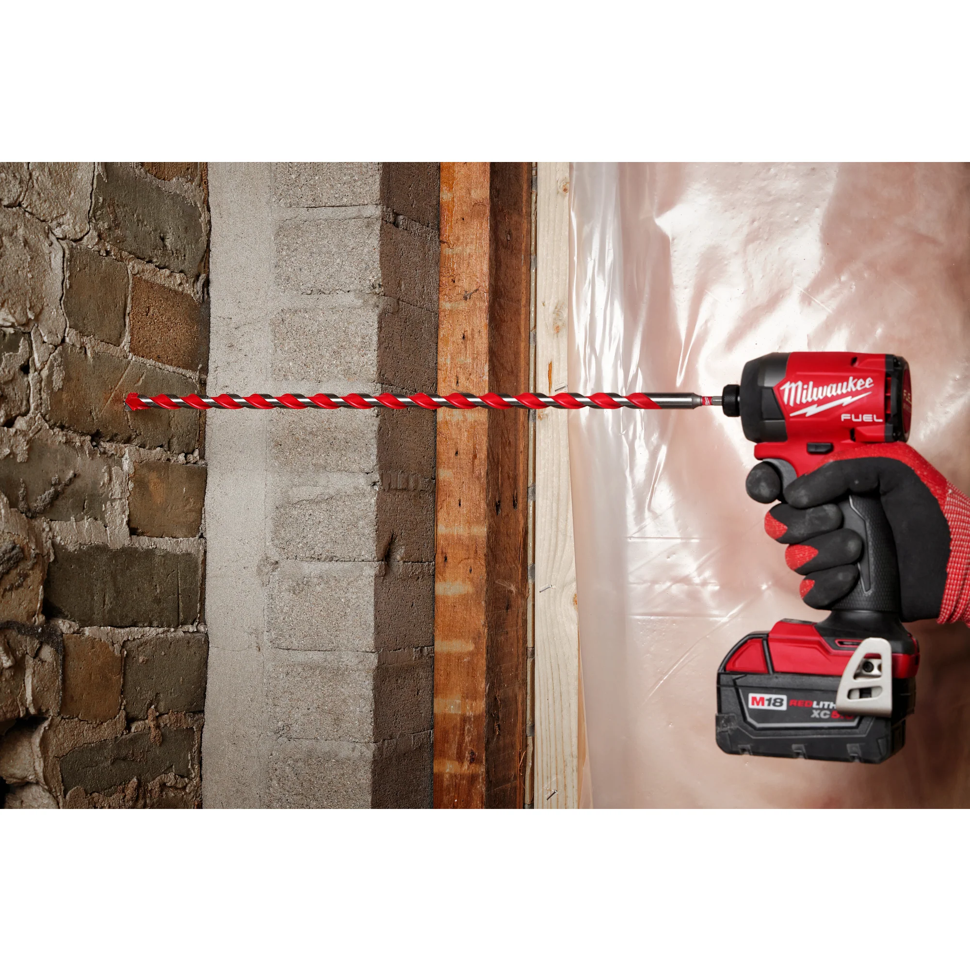 Milwaukee SHOCKWAVE Impact Duty Carbide Hammer Drill Bit with POWER TIP - Image 20