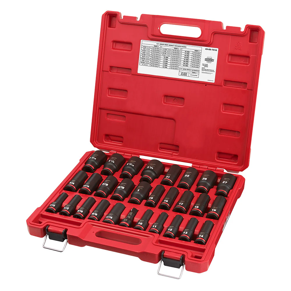 Milwaukee SHOCKWAVE Impact Duty Deep 6-Point Socket Set - Image 19
