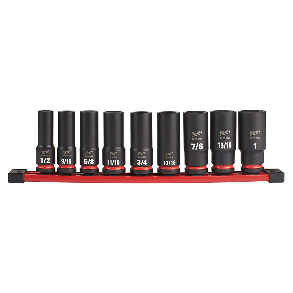 Milwaukee SHOCKWAVE Impact Duty Deep 6-Point Socket Set - Image 23