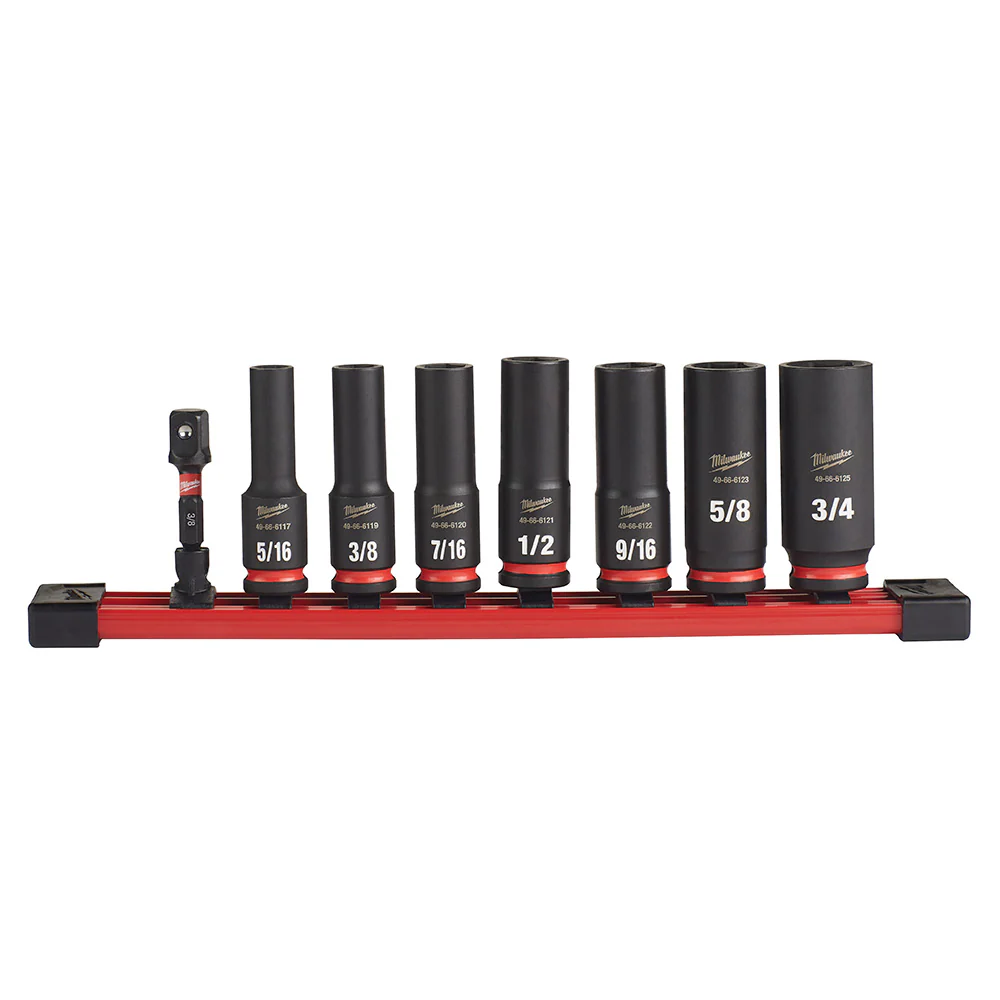 Milwaukee SHOCKWAVE Impact Duty Deep 6-Point Socket Set - Image 26