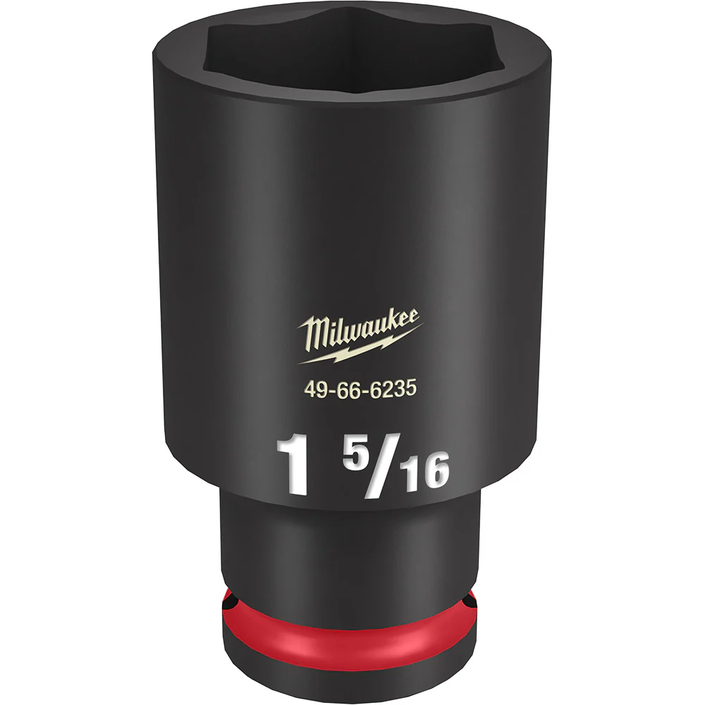Milwaukee SHOCKWAVE SAE Impact Deep Socket 6-Point - Image 29