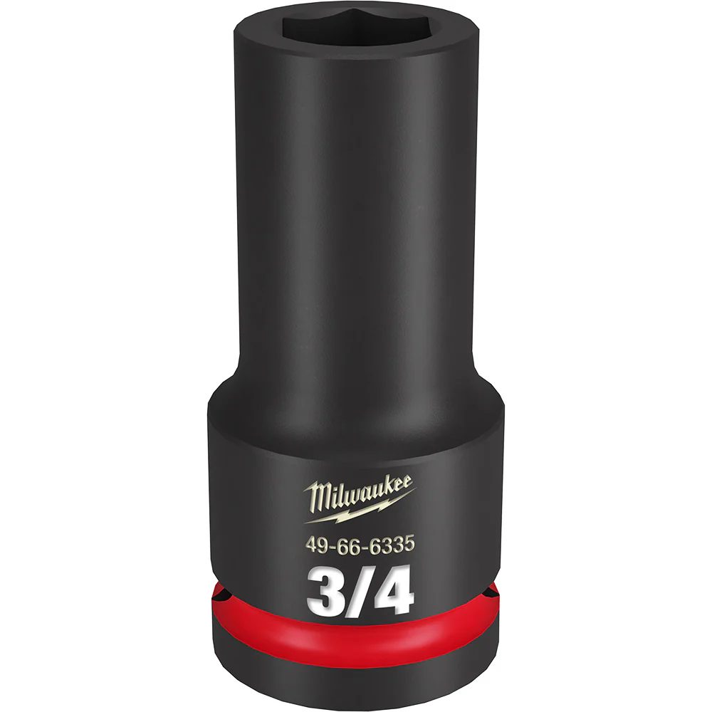 Milwaukee SHOCKWAVE SAE Impact Deep Socket 6-Point - Image 36