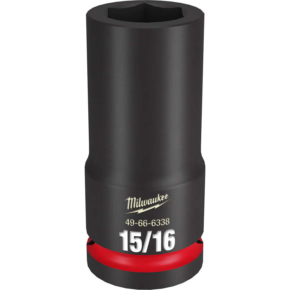 Milwaukee SHOCKWAVE SAE Impact Deep Socket 6-Point - Image 39