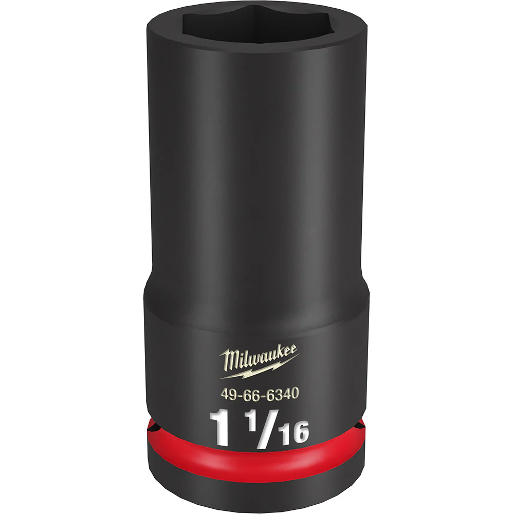 Milwaukee SHOCKWAVE SAE Impact Deep Socket 6-Point - Image 41