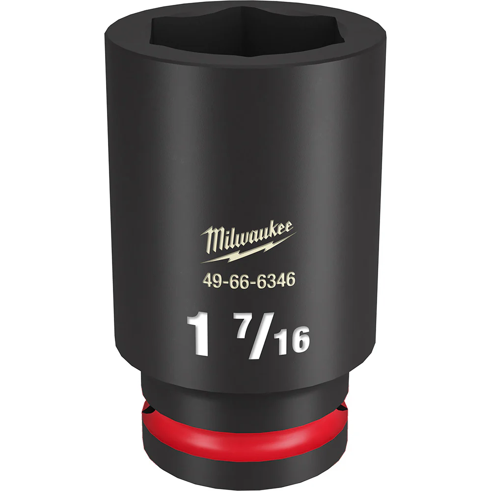 Milwaukee SHOCKWAVE SAE Impact Deep Socket 6-Point - Image 50