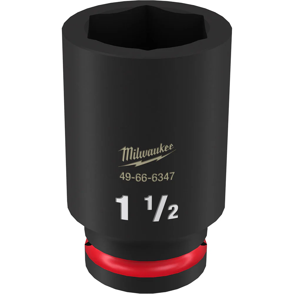 Milwaukee SHOCKWAVE SAE Impact Deep Socket 6-Point - Image 51