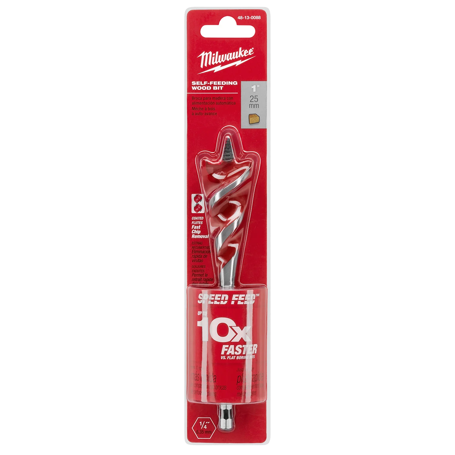 Milwaukee SPEED FEED Self-Feeding Wood Drill Bits - Image 10