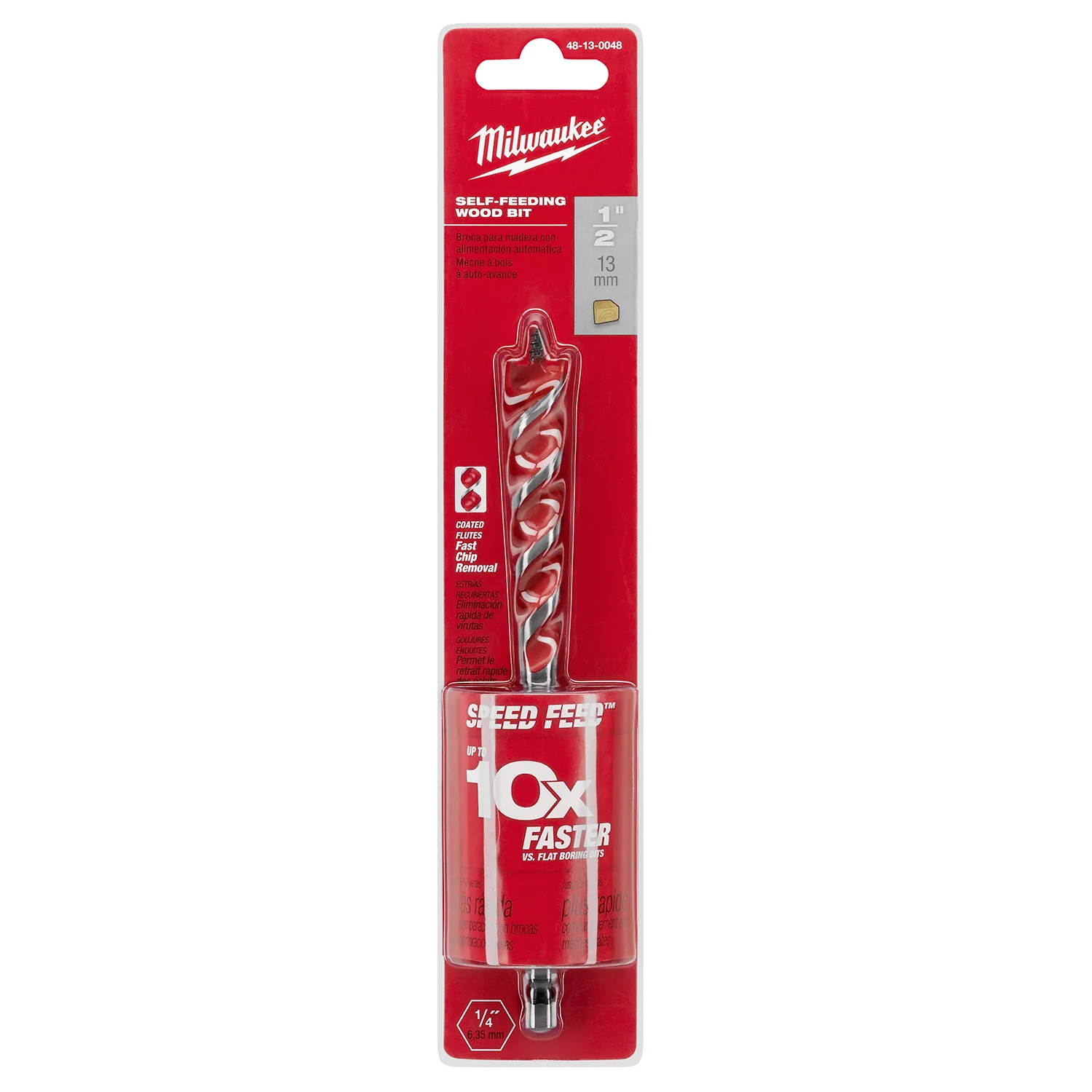 Milwaukee SPEED FEED Self-Feeding Wood Drill Bits - Image 2