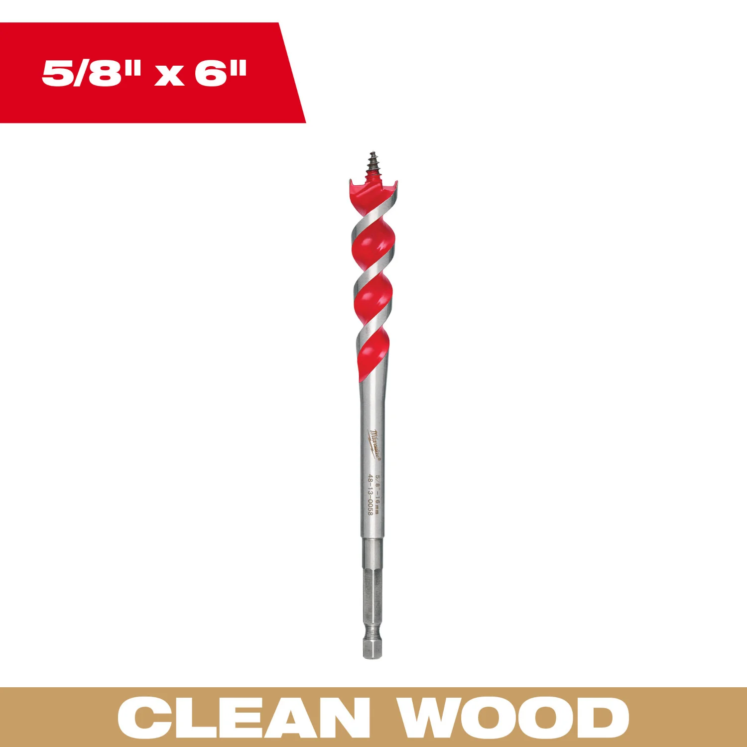 Milwaukee SPEED FEED Self-Feeding Wood Drill Bits - Image 3