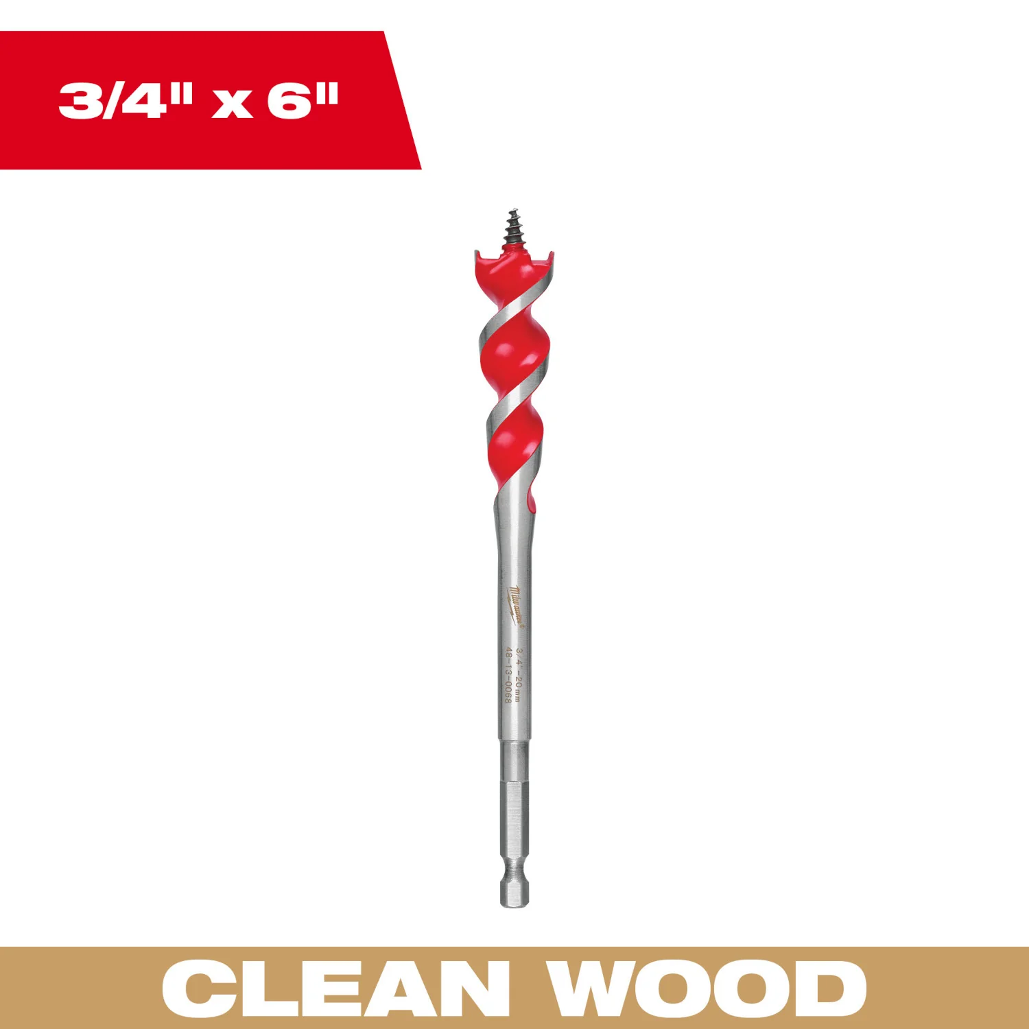 Milwaukee SPEED FEED Self-Feeding Wood Drill Bits - Image 5