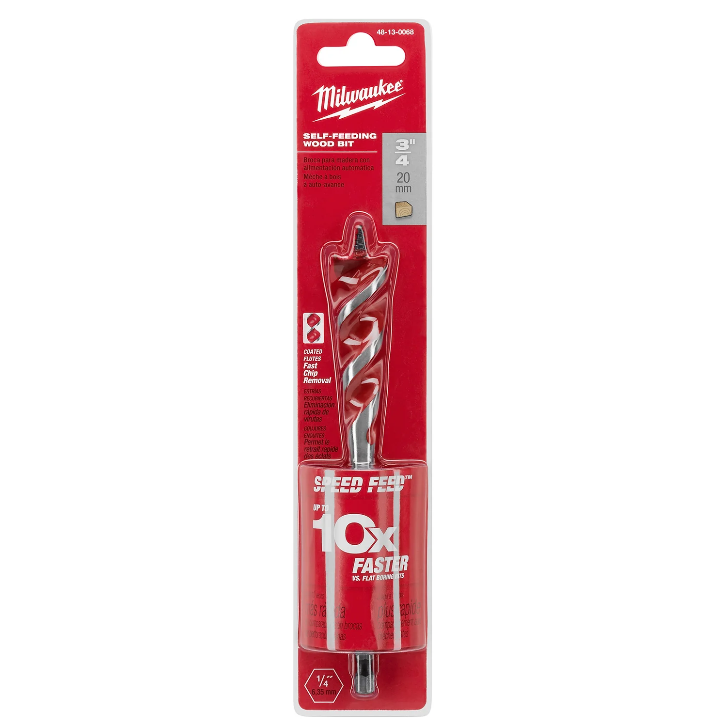 Milwaukee SPEED FEED Self-Feeding Wood Drill Bits - Image 6