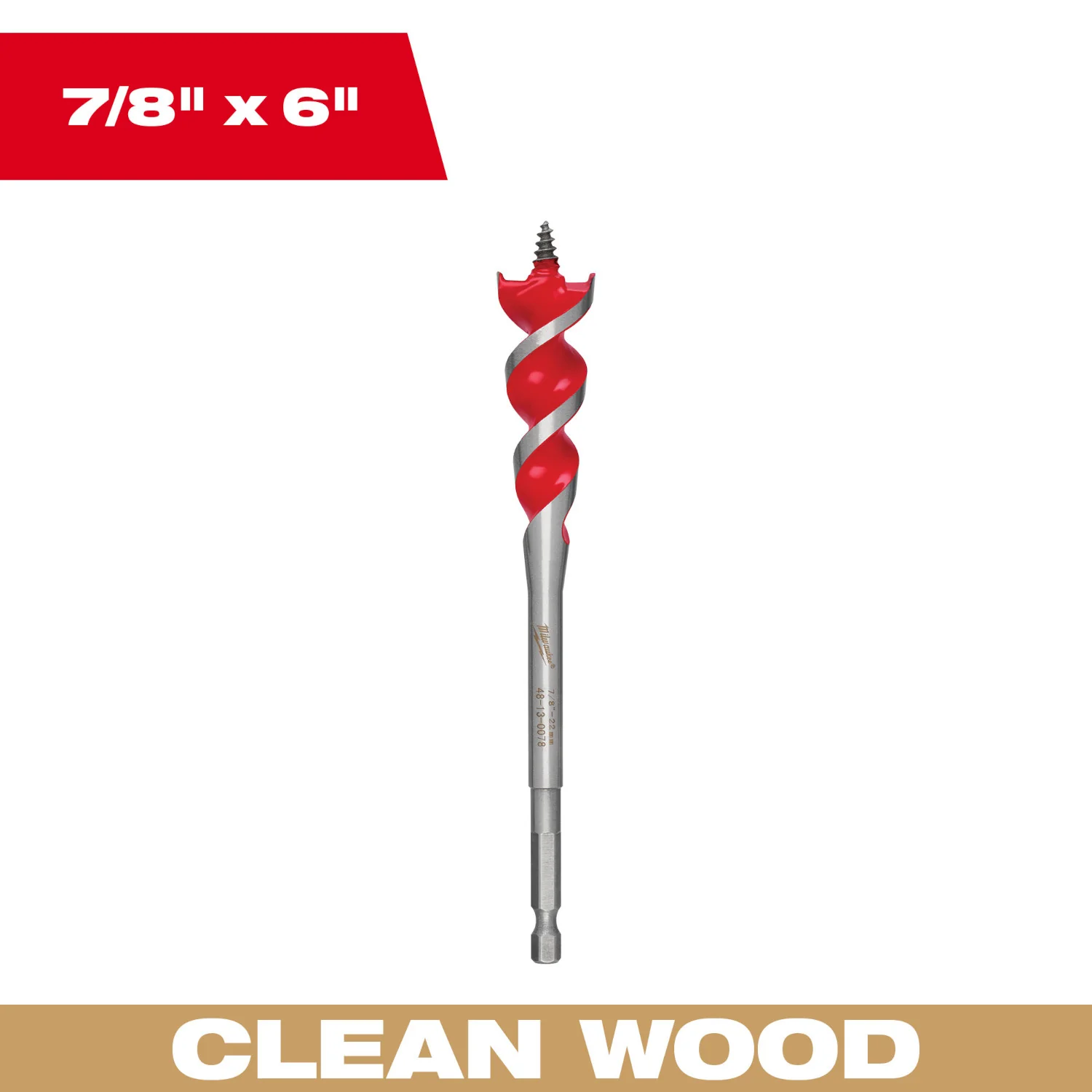 Milwaukee SPEED FEED Self-Feeding Wood Drill Bits - Image 7