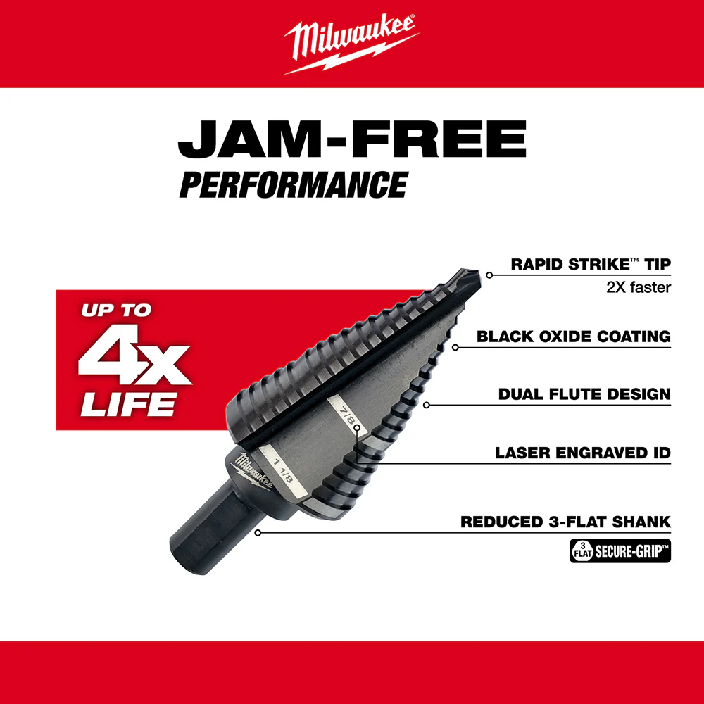 Milwaukee Step Drill Bits - Image 49