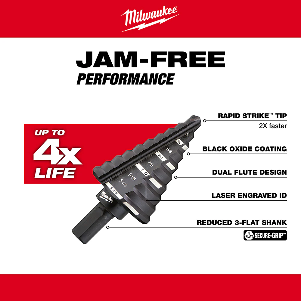 Milwaukee Step Drill Bits - Image 76