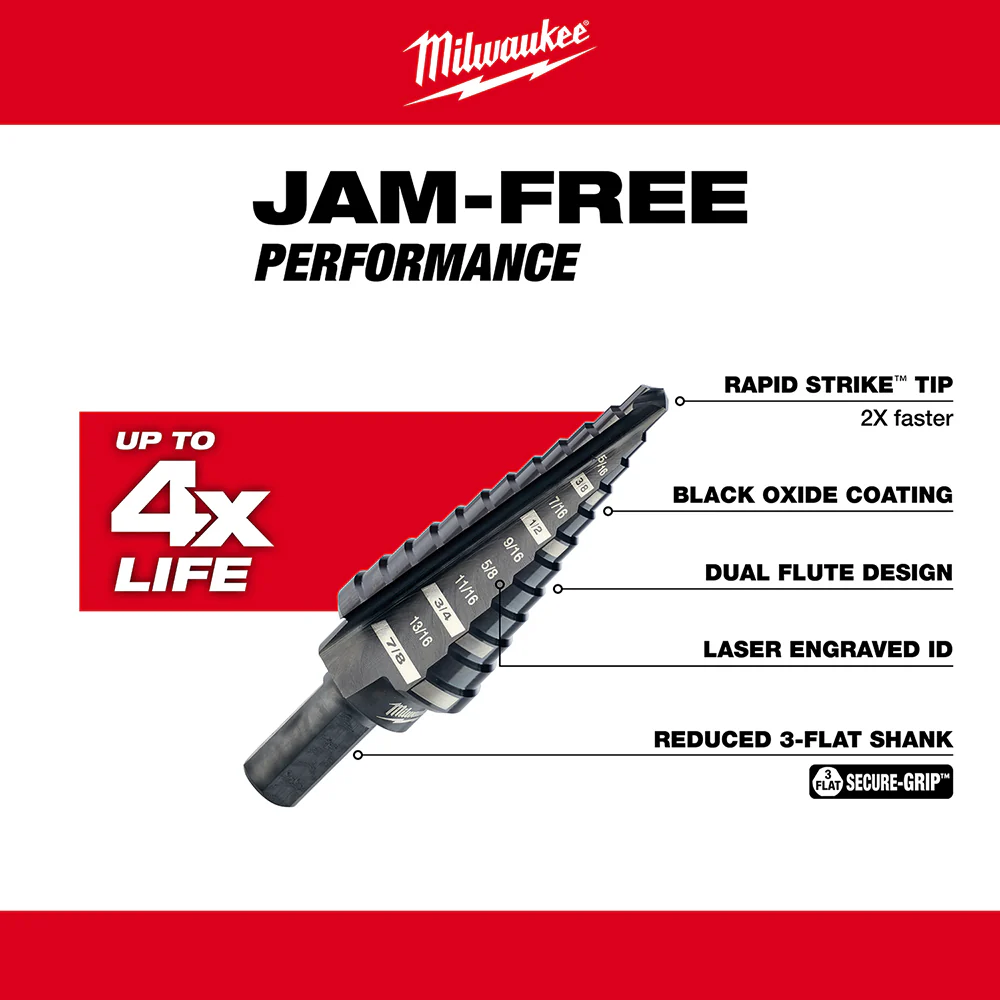 Milwaukee Step Drill Bits - Image 84