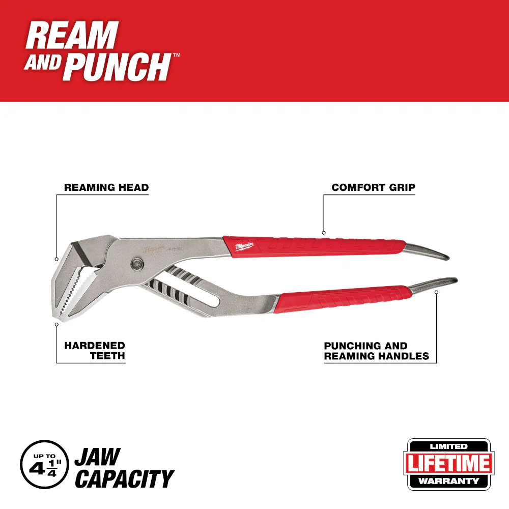 Milwaukee Straight-Jaw Pliers - Image 12