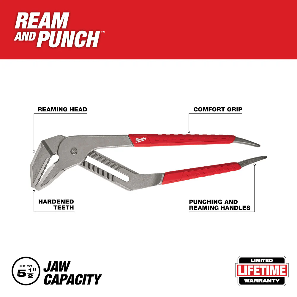 Milwaukee Straight-Jaw Pliers - Image 24