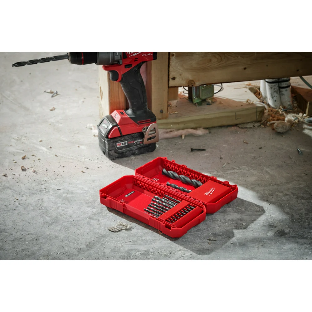 Milwaukee THUNDERBOLT® Black Oxide Drill Bit Set - Image 9