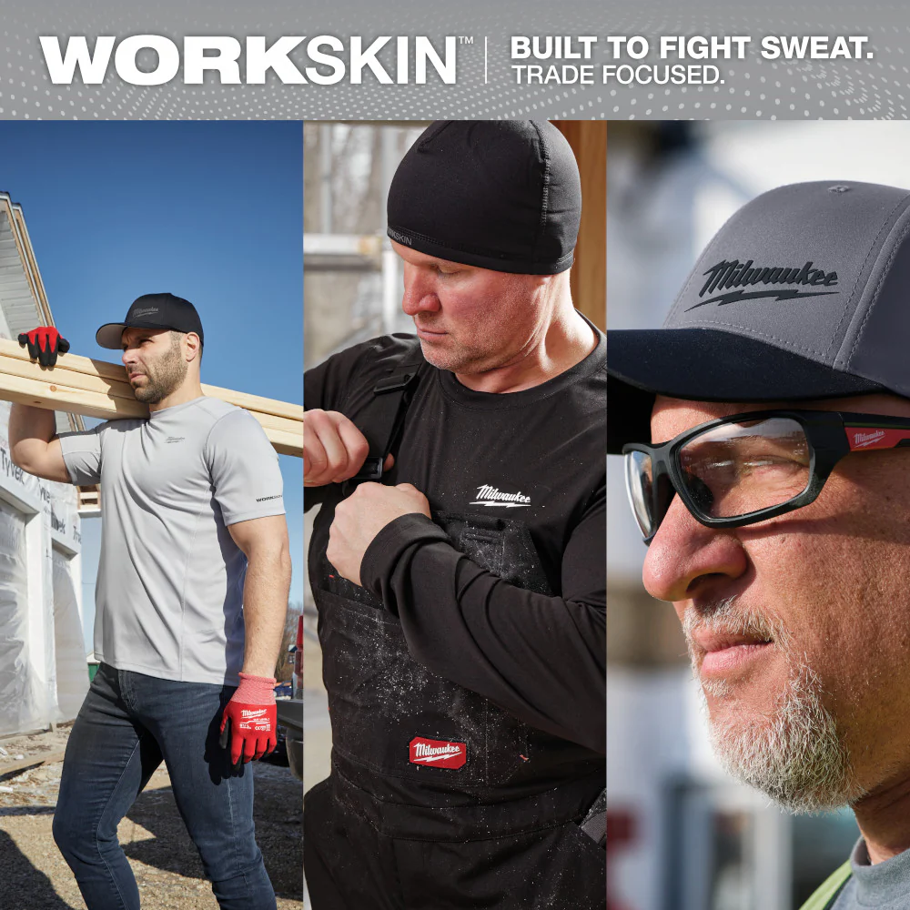 Milwaukee WORKSKIN™ Lightweight Short Sleeve Performance Shirt - Grey - Image 8