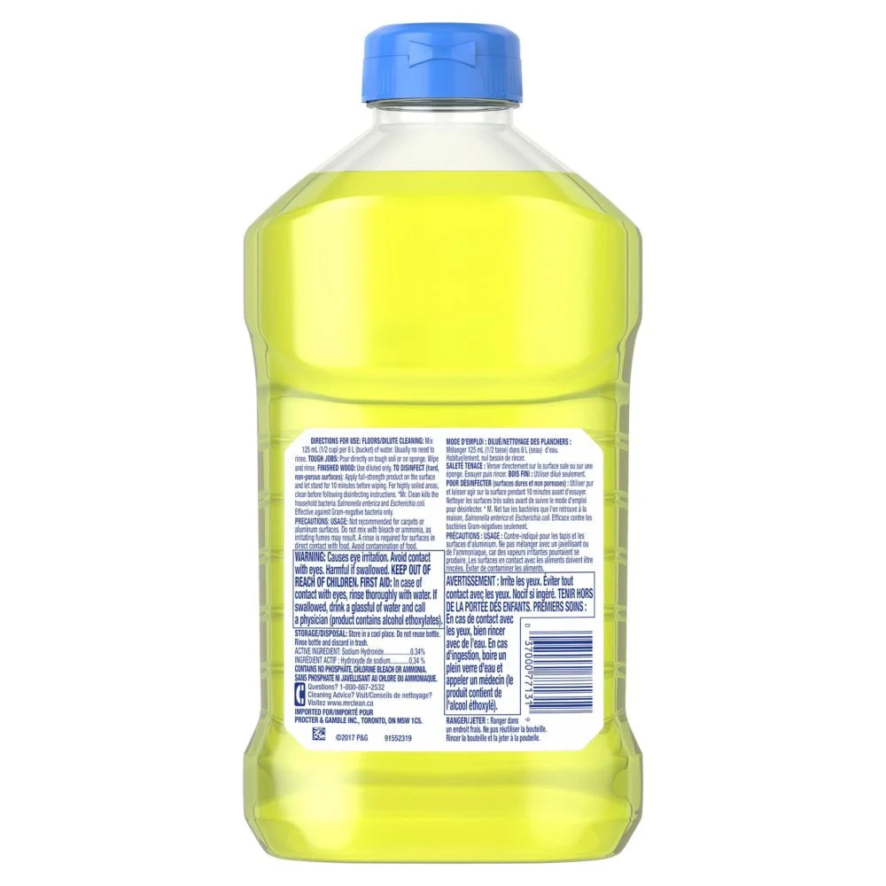 Mr. Clean Summer Citrus All-Purpose Multi Surface Cleaner - Image 4