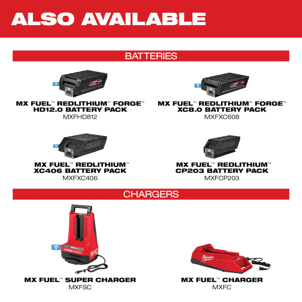 Milwaukee MX FUEL™ Portable Battery Extension - Image 13