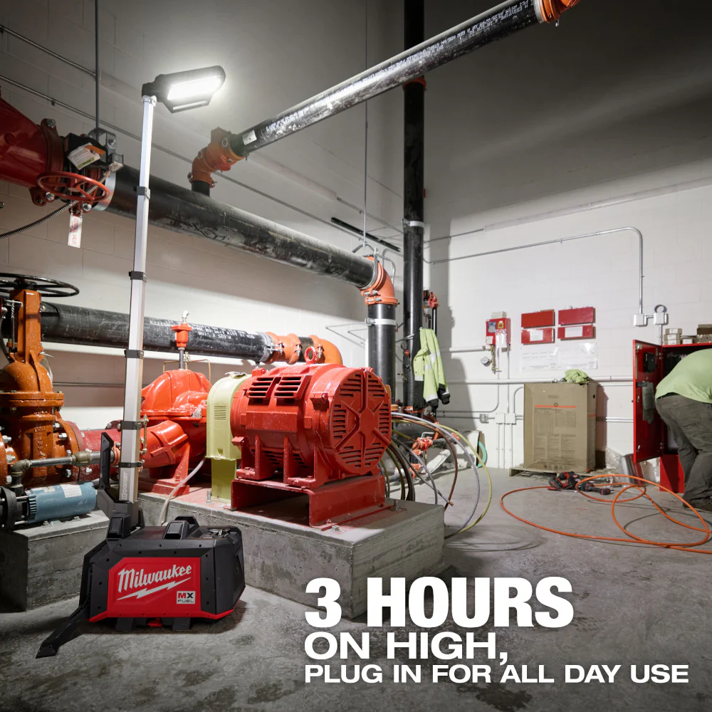Milwaukee MX FUEL™ ROCKET™ Dual Power Compact Tower Light Kit - Image 10
