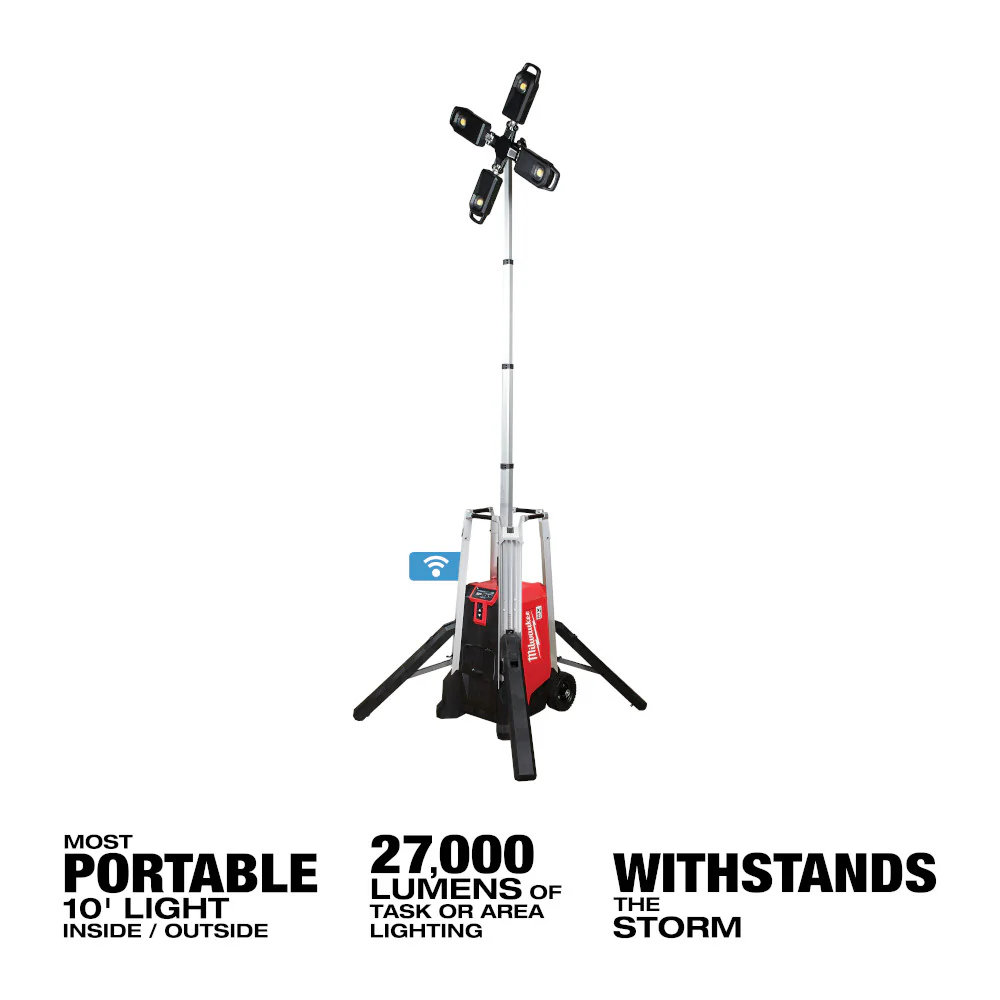 Milwaukee MX FUEL ROCKET Tower Light/Charger - Image 4