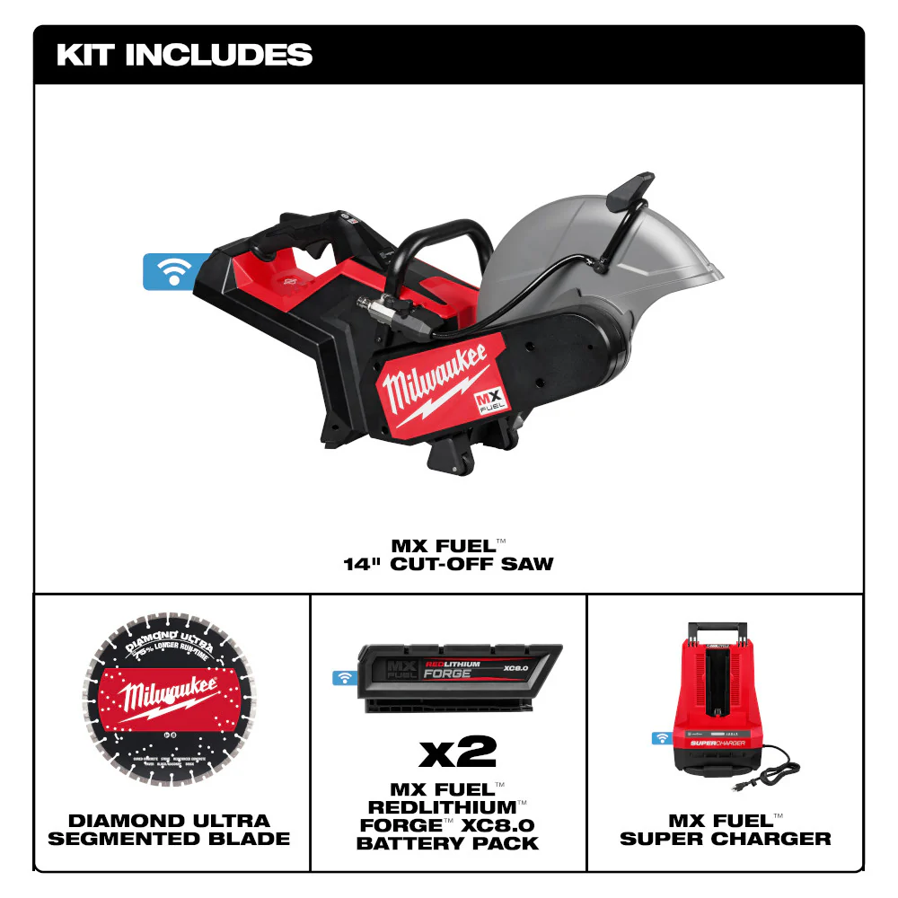 Milwaukee MX FUEL™ 14" Cut-Off Saw w/ RAPIDSTOP™ Kit - Image 2