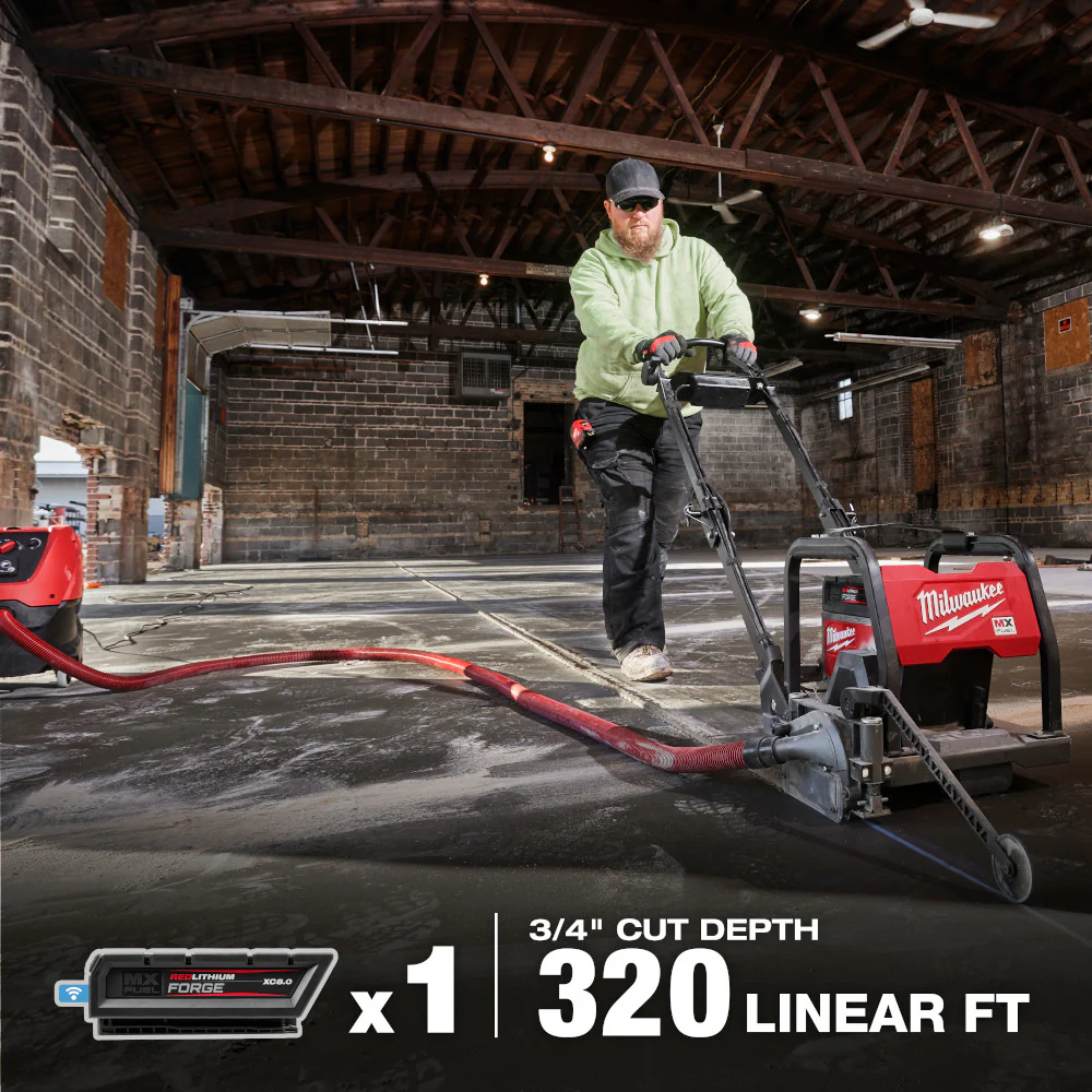 Milwaukee MX FUEL™ 6" Green Concrete Saw Kit - Image 7