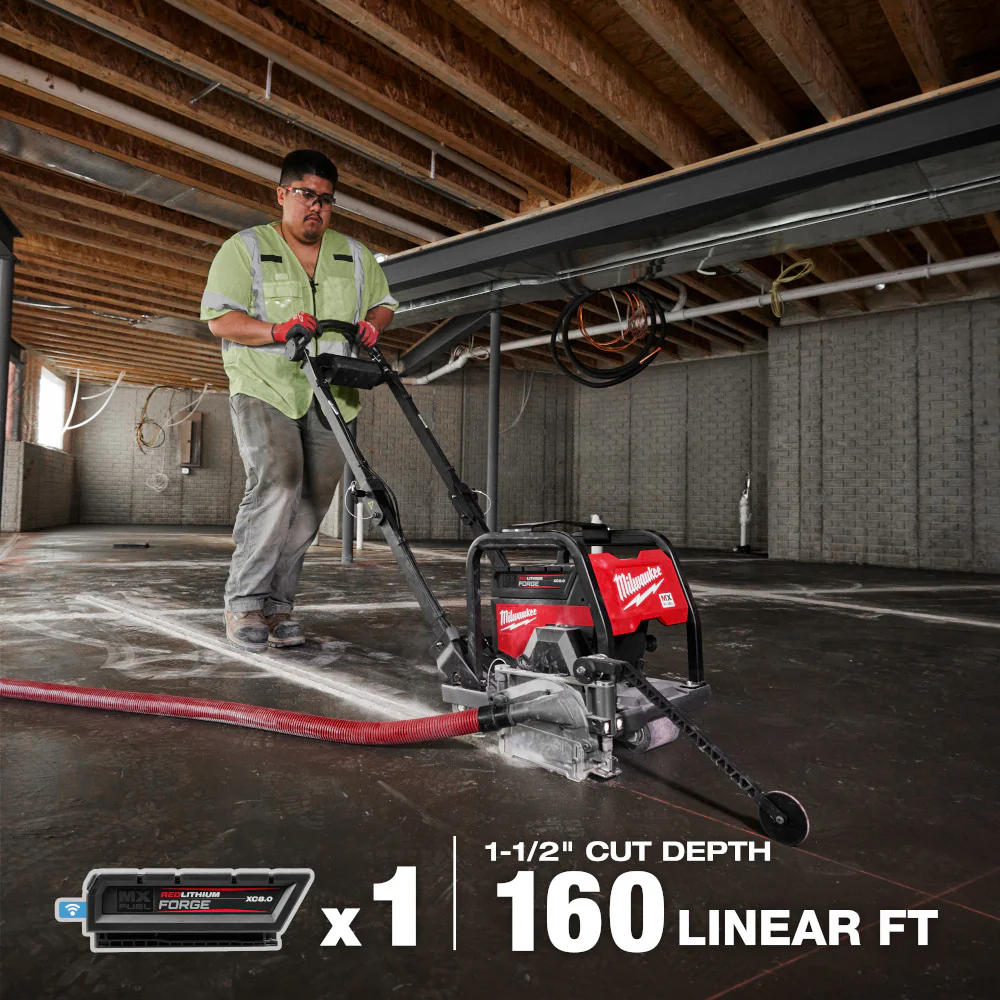 Milwaukee MX FUEL™ 6" Green Concrete Saw Kit - Image 8