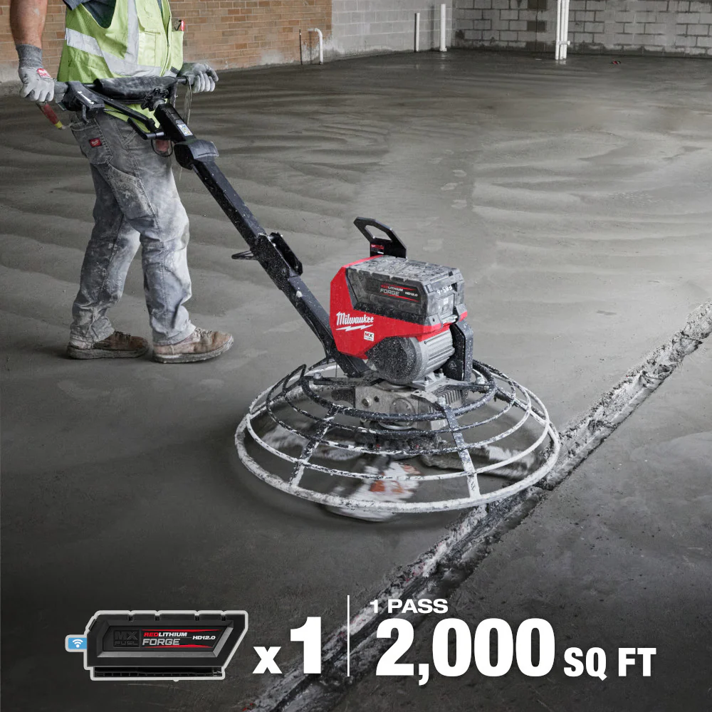 Milwaukee MX FUEL 36" Walk-Behind Trowel Kit - Image 8