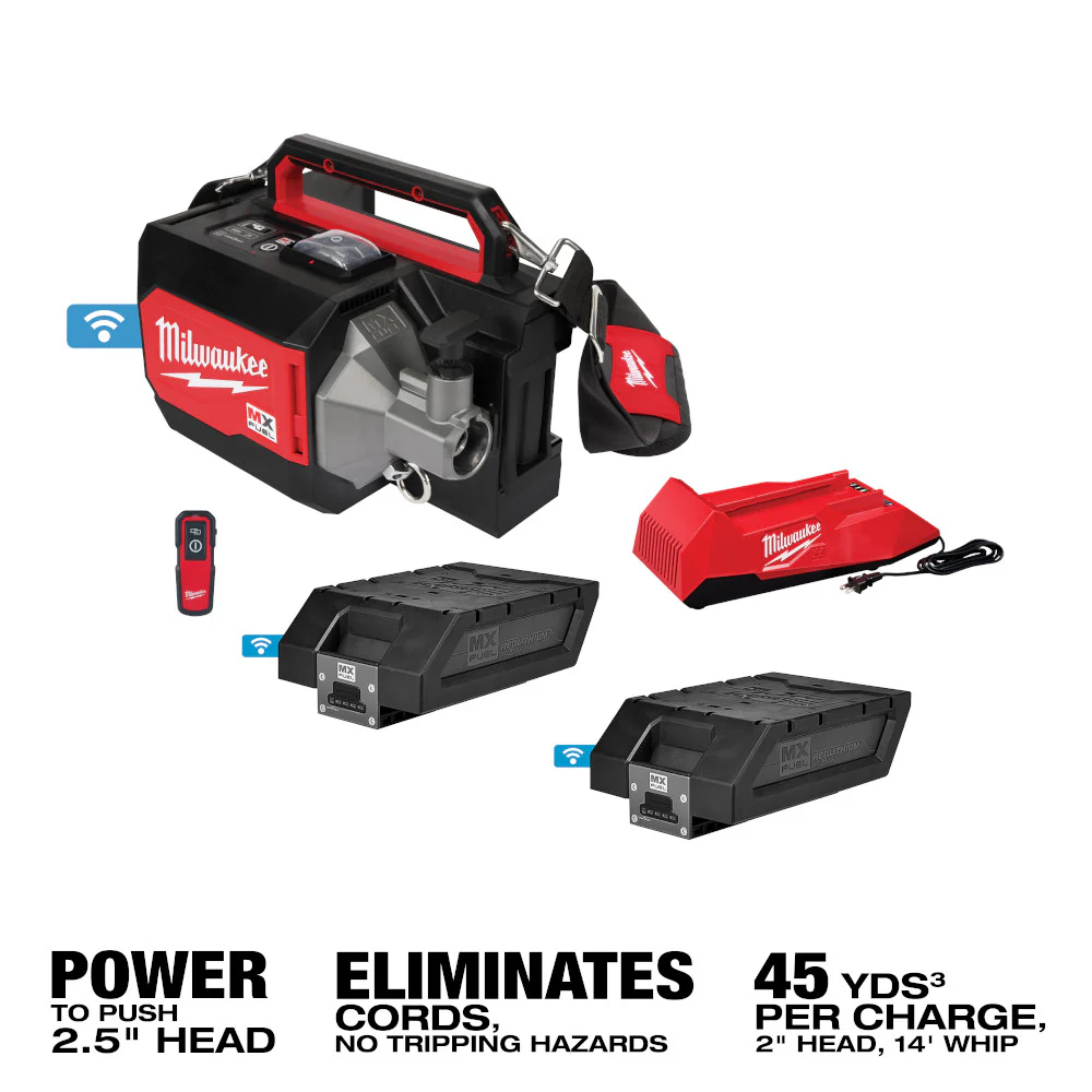 Milwaukee MX FUEL Concrete Vibrator Kit - Image 4