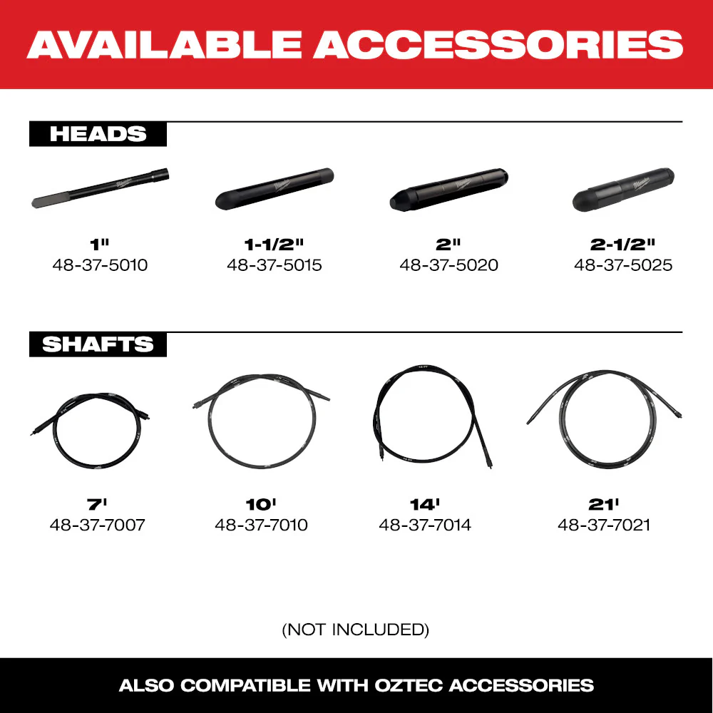 Milwaukee MX FUEL Concrete Vibrator Kit - Image 7