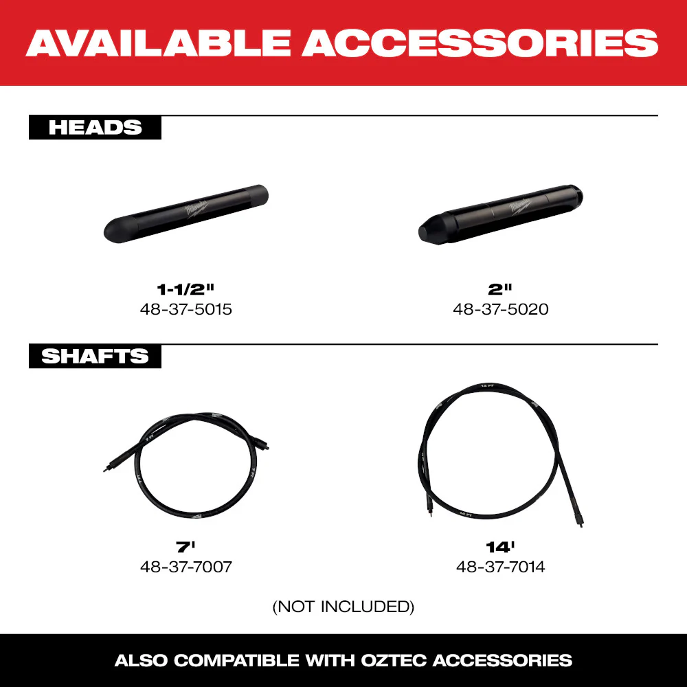 Milwaukee MX FUEL Backpack Concrete Vibrator Kit - Image 7