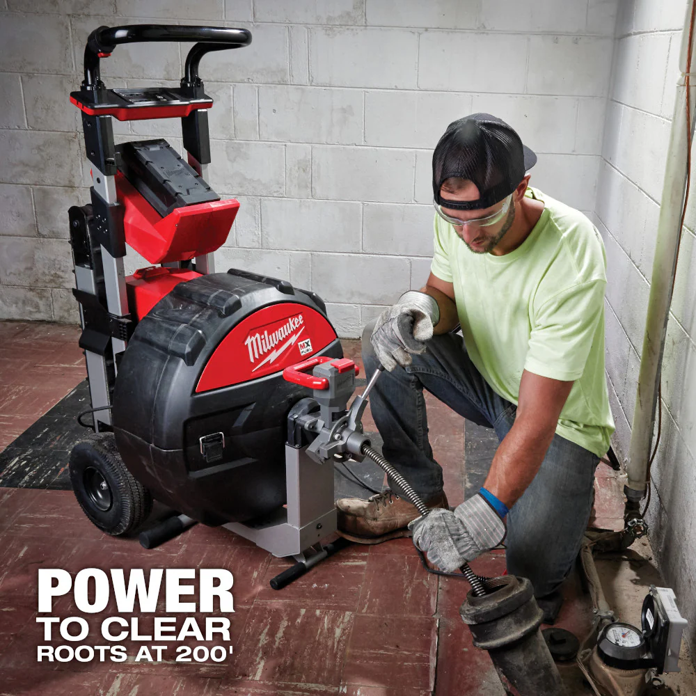 Milwaukee MX FUEL™ Sewer Drum Machine W/ POWERTREDZ™ - Image 8