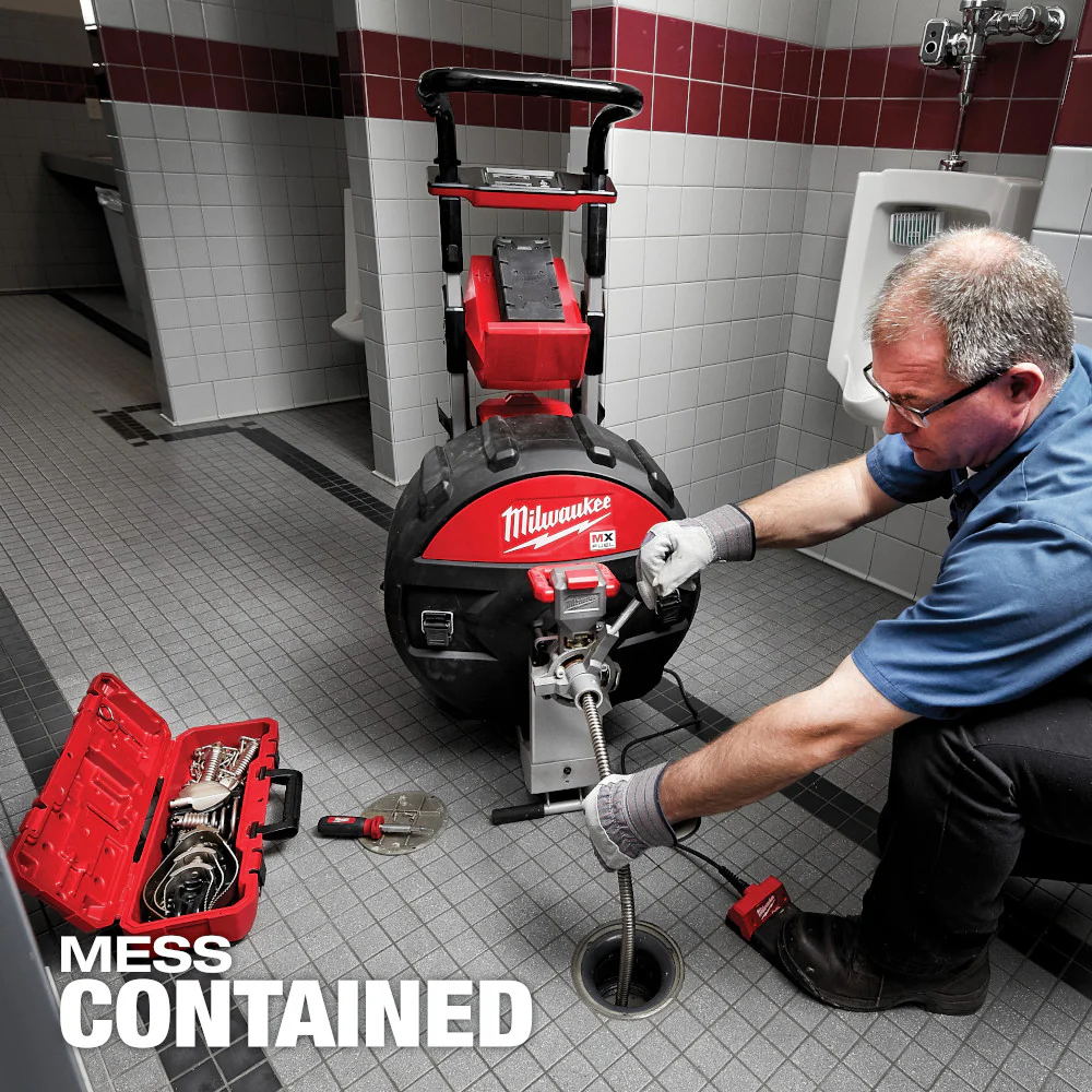 Milwaukee MX FUEL™ Sewer Drum Machine W/ POWERTREDZ™ - Image 9