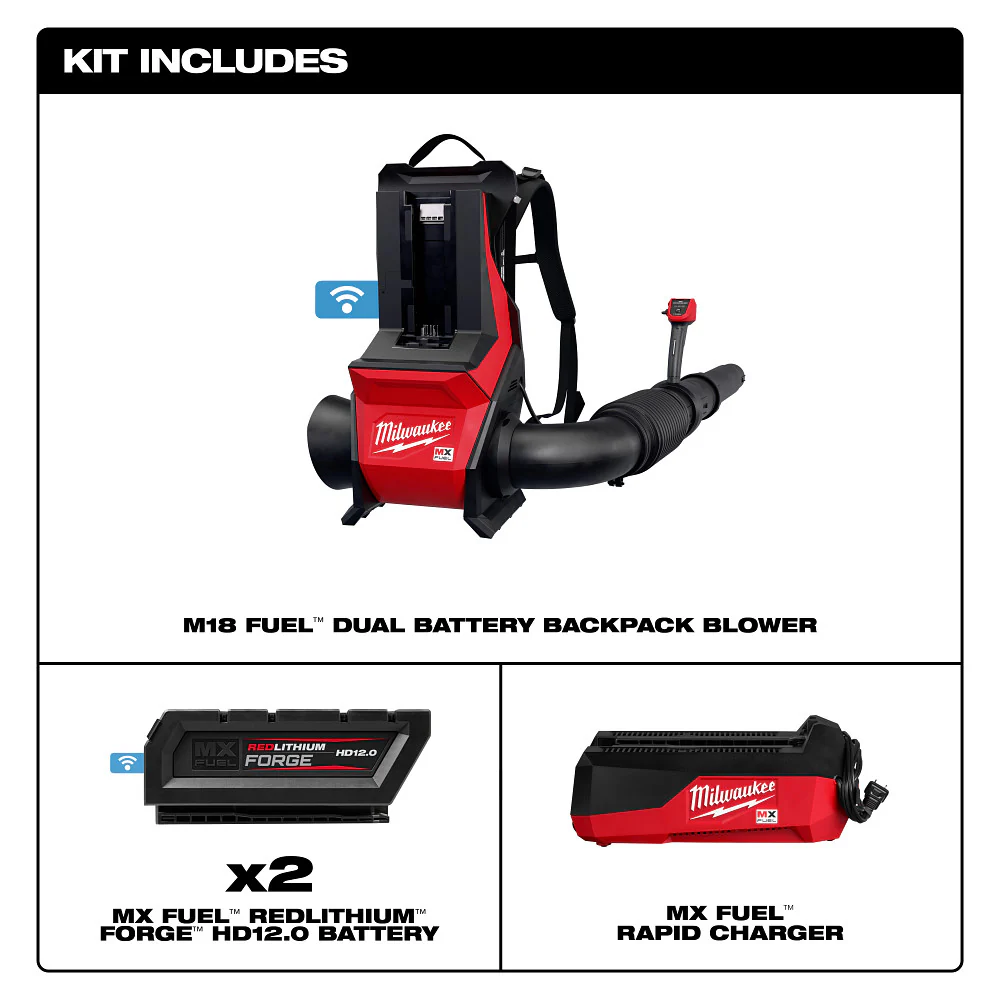 Milwaukee MX FUEL Backpack Blower Kit - Image 7